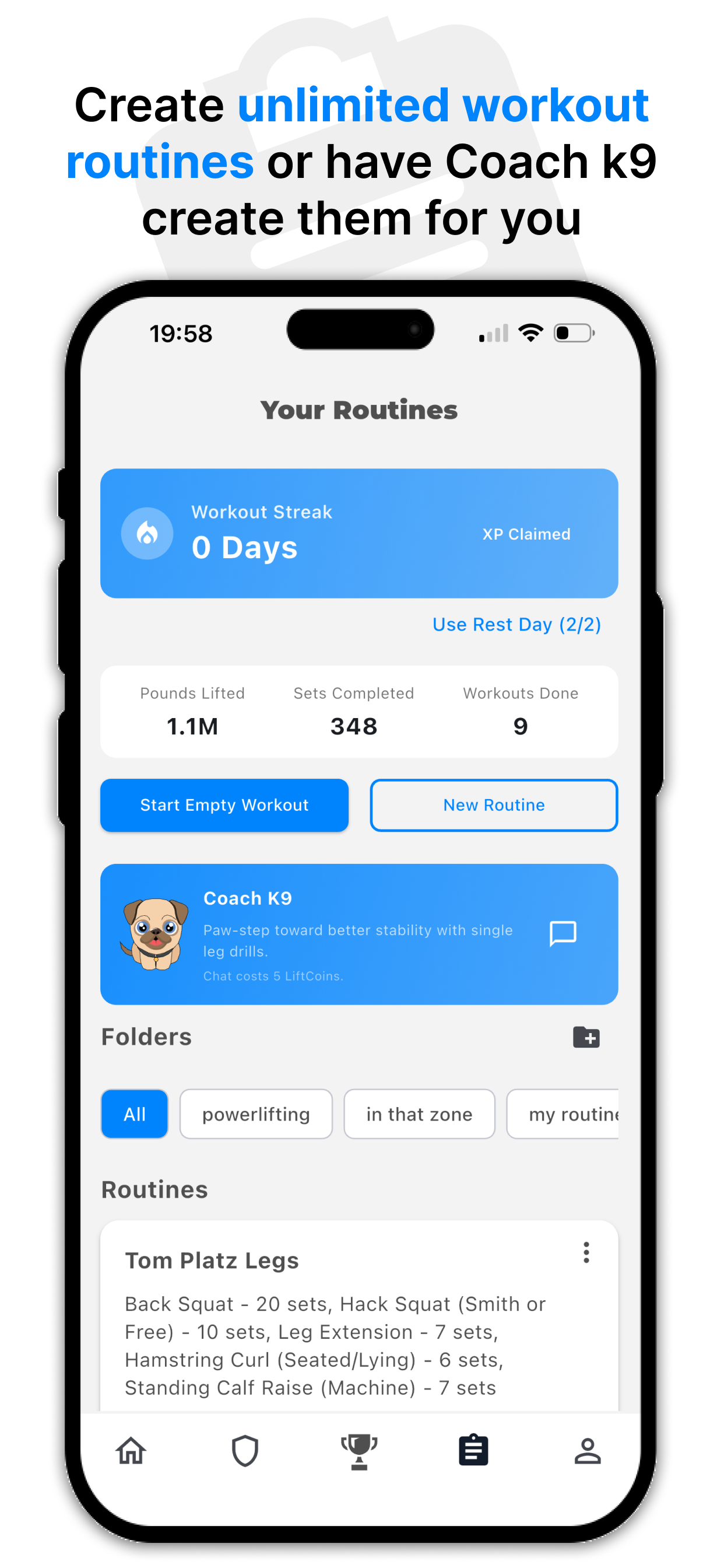 Coach spotlight screenshot